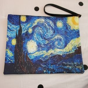 NEW Van Gough - Starry Night Bag Clutch